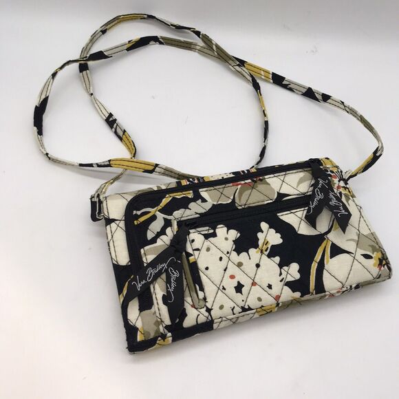 VERA BRADLEY Cassidy Dogwood Crossbody Bag Small Organizer Wallet Carry It All - Picture 4 of 13